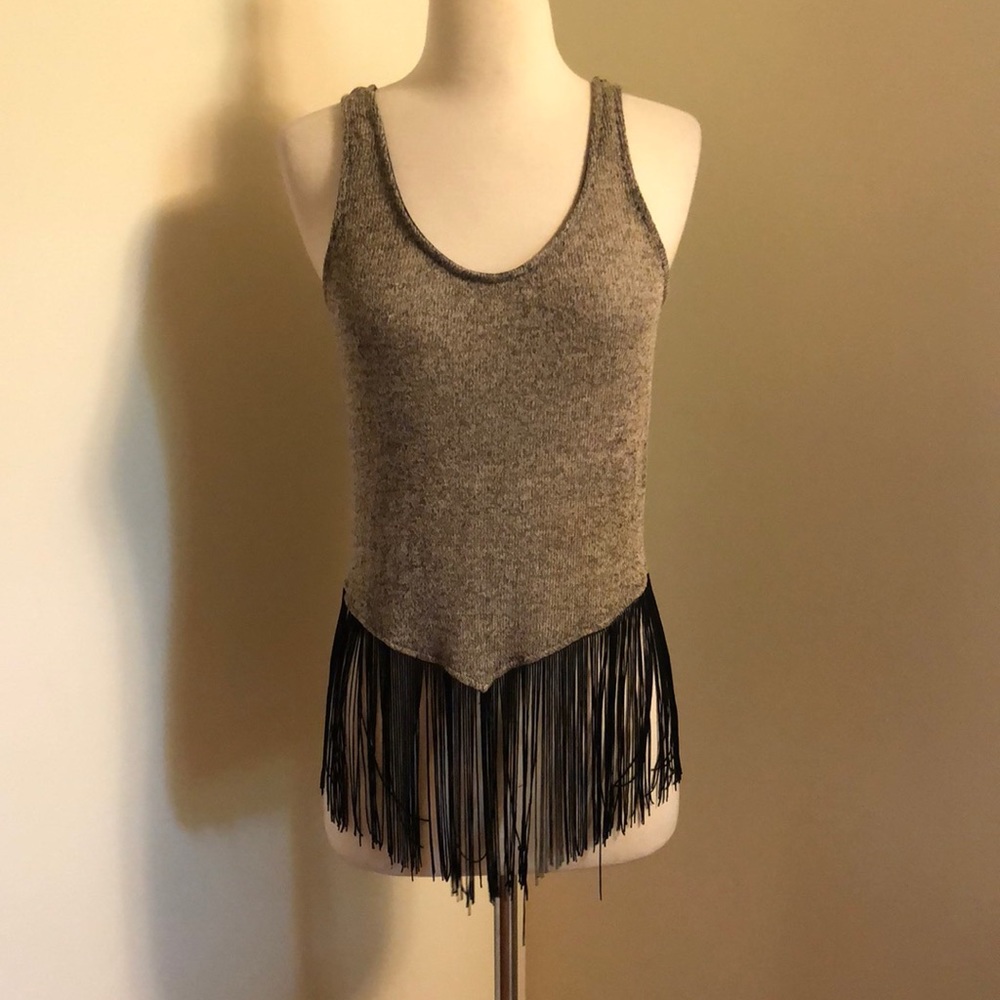 Fringe tank top